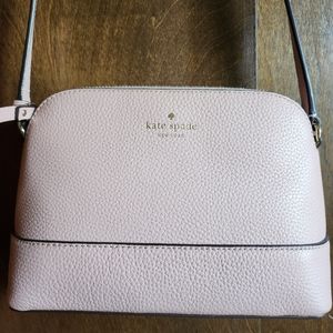 Pink Kate Spade Purse Crossbody Leather